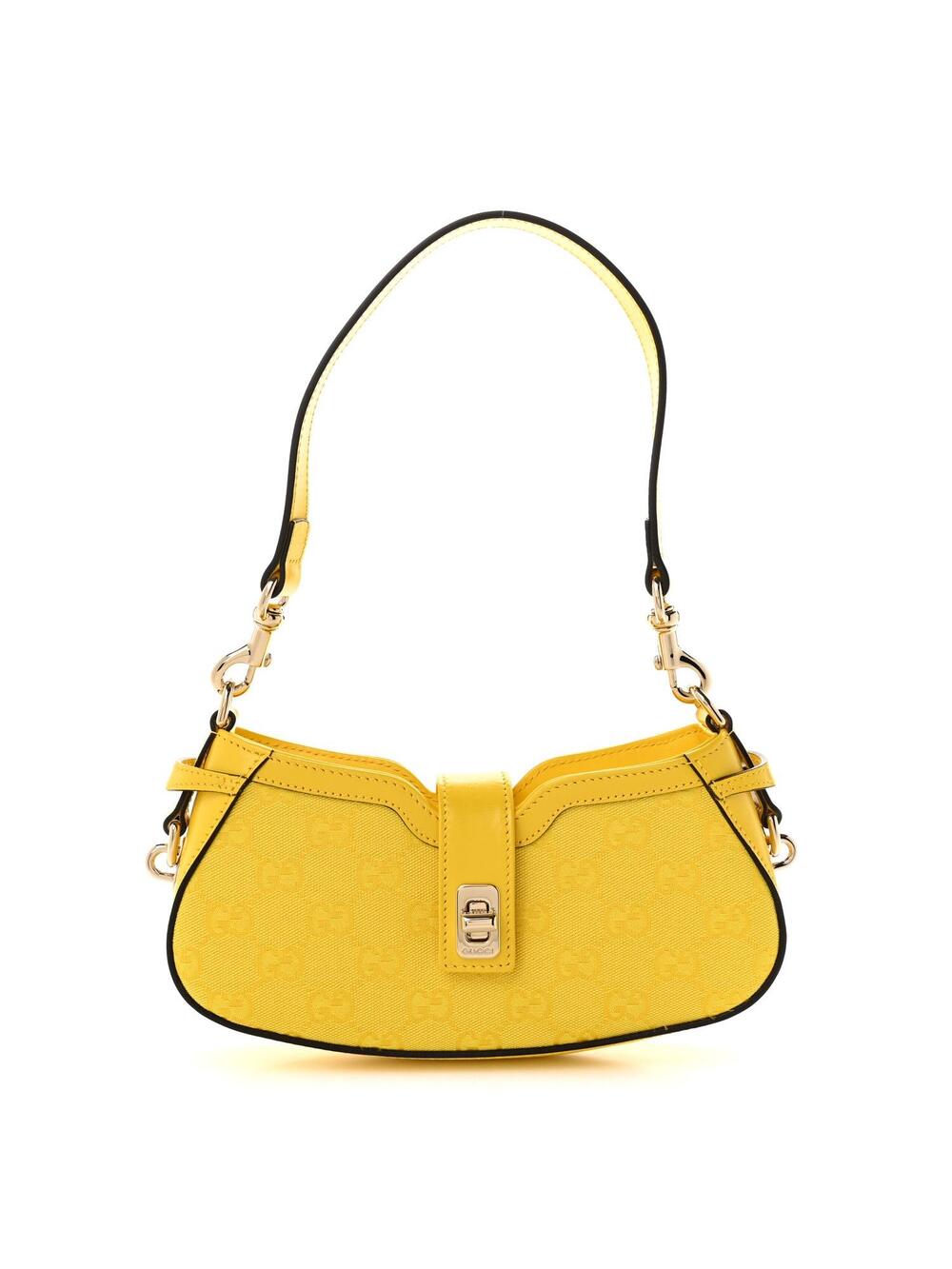 Gucci Calfskin Mini Moon Side Shoulder #323714G11B